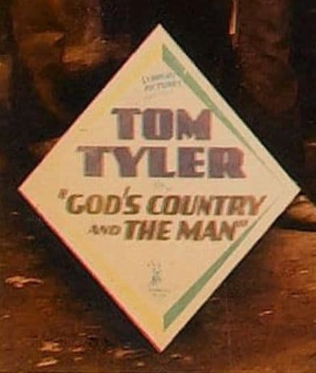 God's Country and the Man