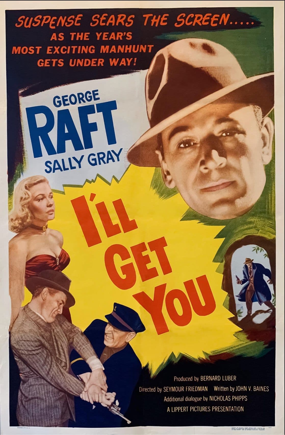 I'll Get You (1952)    (Escape Route)